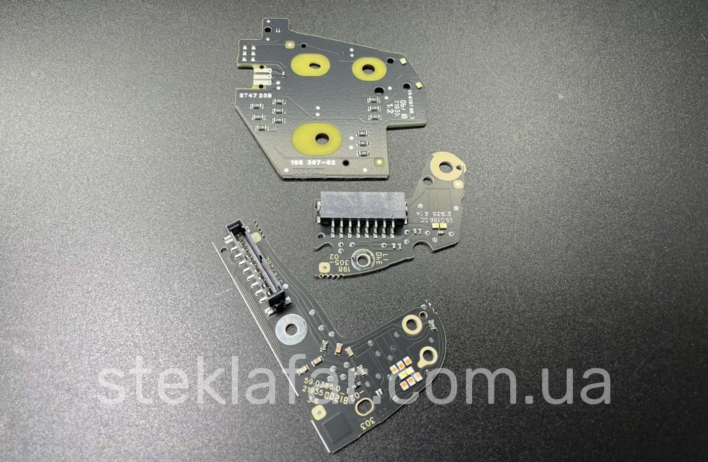 Плата с диодами ДХО фары Audi A6 C7 (2014-2018) LED 3шт